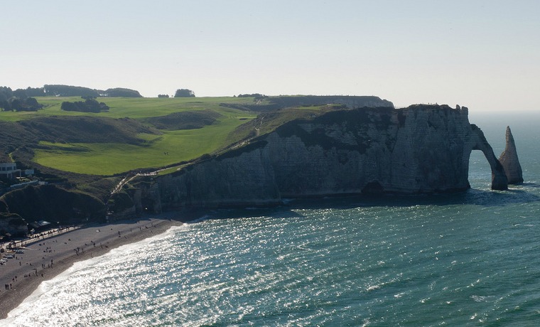 The Cliffs of Etretat, France