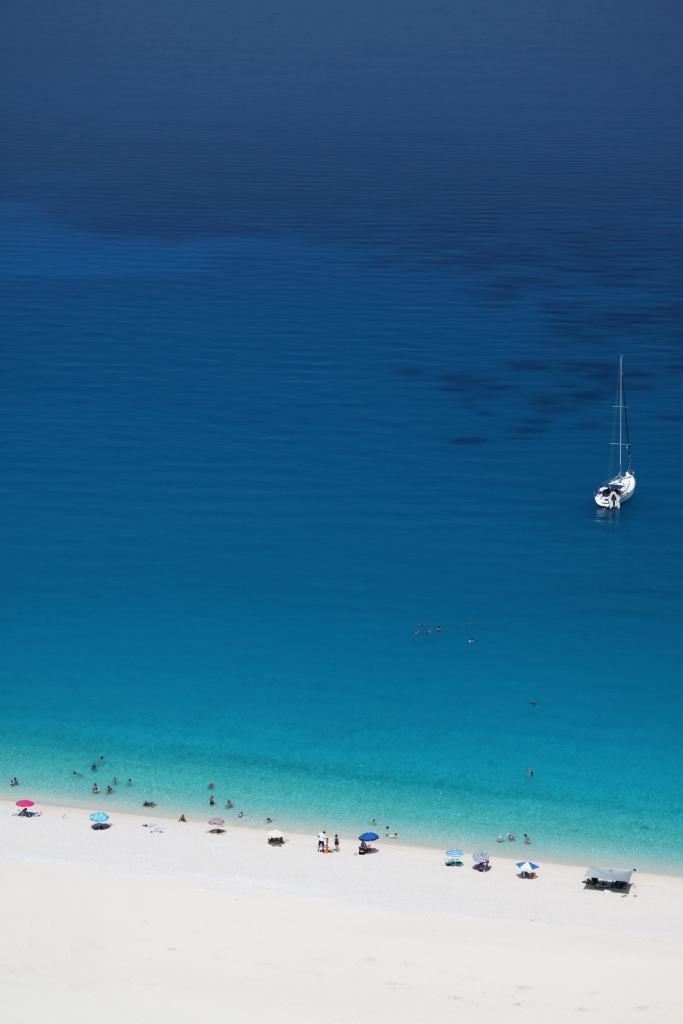 Myrtos beach greece