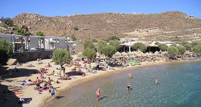 Paradise Beach mykonos