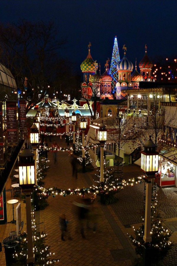 Tivoli Gardens at christmas