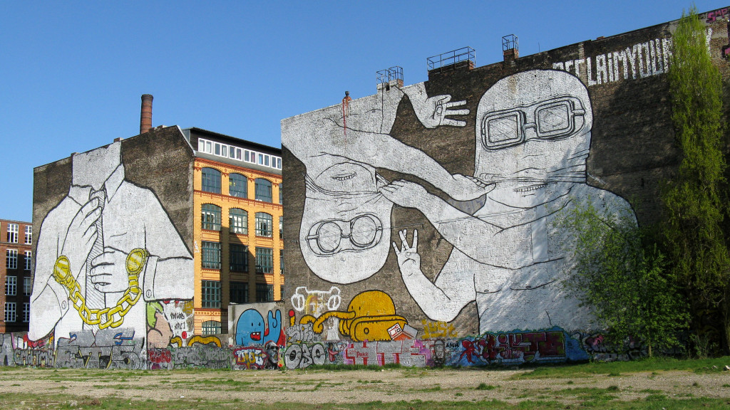 works by blu in berlin