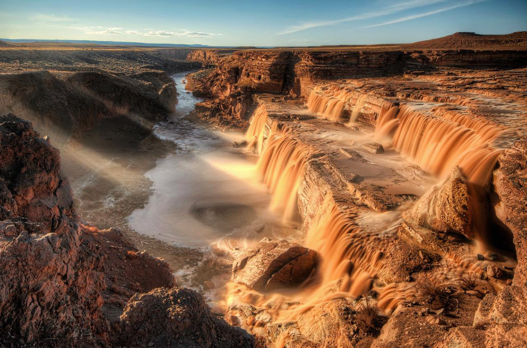 chasing waterfalls - Chocolate Falls